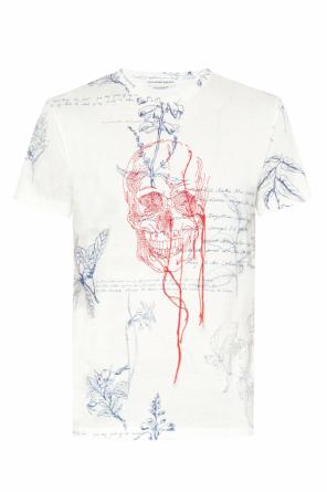 Skull motif t-shirt, zdjęcie 1 Skull motif t-shirt od Alexander McQueen